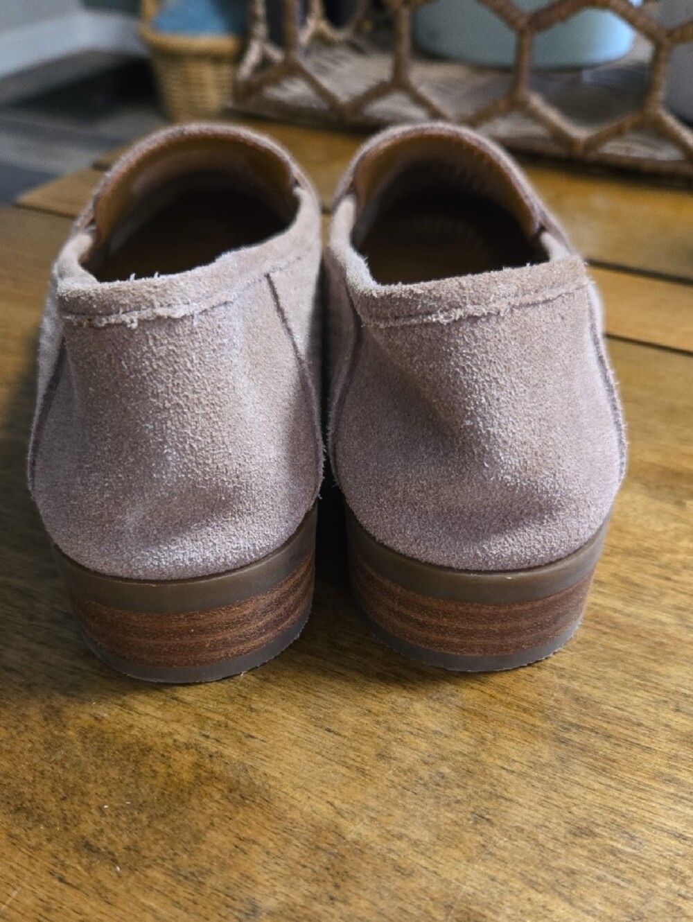 Lucky Brand Women's Suede Loafers in Tan - Picture 3 of 6